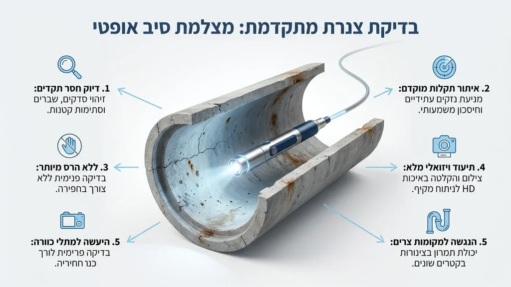 ציוד מתקדם עבור טיפול שורשים בביוב